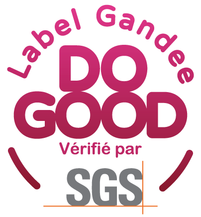 certificat Label Gandee Do Good vérifié par SGS