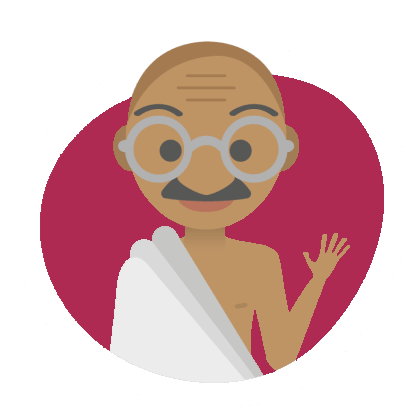 mascotte Gandee représentant la générosité et la solidarité des cagnottes solidaires